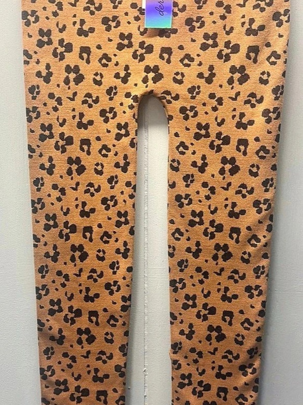 Derek Heart Women's Animal Print Leggings in Brown & Black